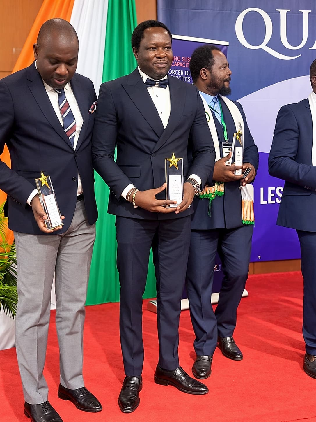 Distinction reçue à Abidjan, en Côte d’Ivoire
