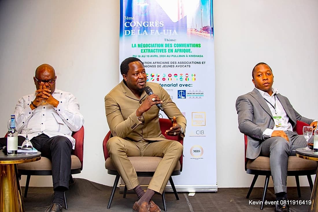 7ème Congrès de la FA-UJA, à Kinshasa — « La négociation des conventions extractives en Afrique »